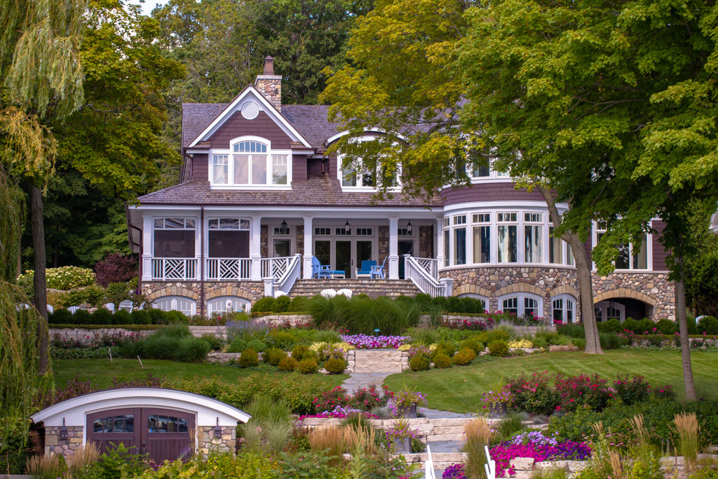 Estate on Geneva Lake by Anne Peterson